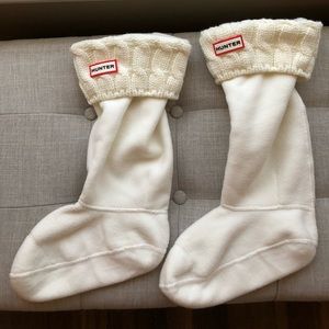 Hunter Tall Cable Knit Socks
